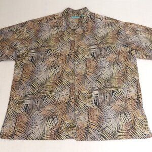 Tori‎ Richard Men's 3XL 100% Cotton Lawn Hawaiian Camp Shirt